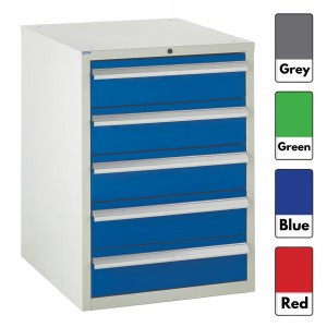 Euroslide Storage Cabinet 5 Drawer 825mm Type 1